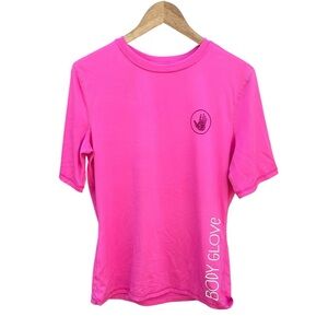 Body Glove Pink rashguard shirt size XL